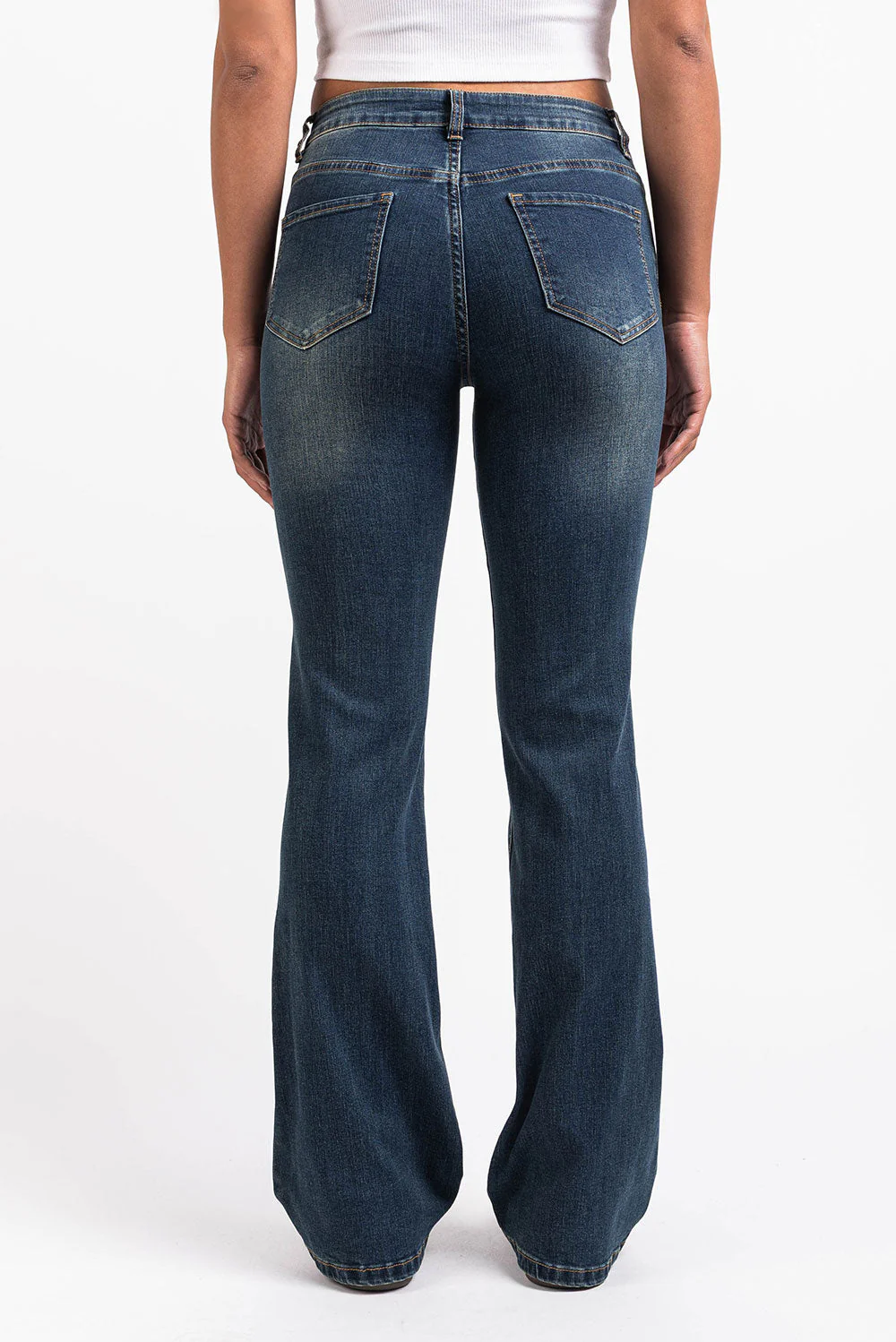 Taylor 02Mid Bootcut Jeans - Vintage Blue - Image 5