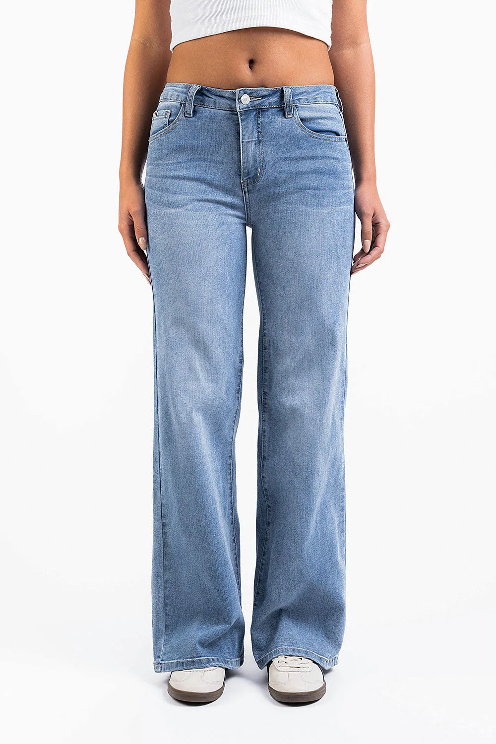 Taylor 03Mid Vide Jeans - Bleach Blue - Image 4