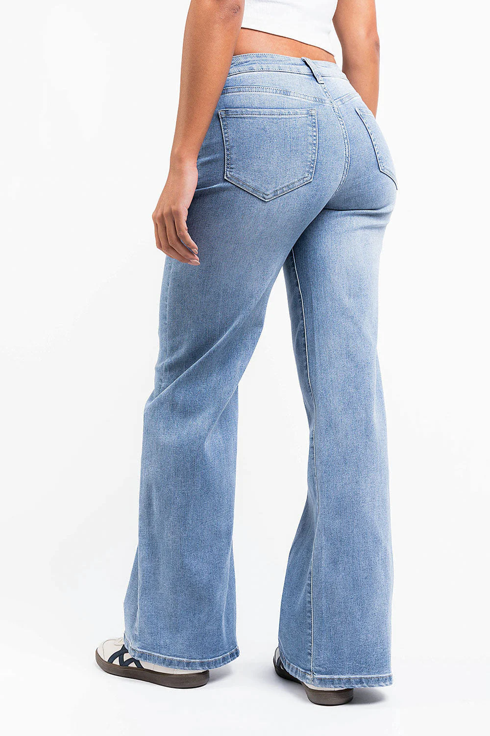 Taylor 03Mid Vide Jeans - Bleach Blue - Image 6