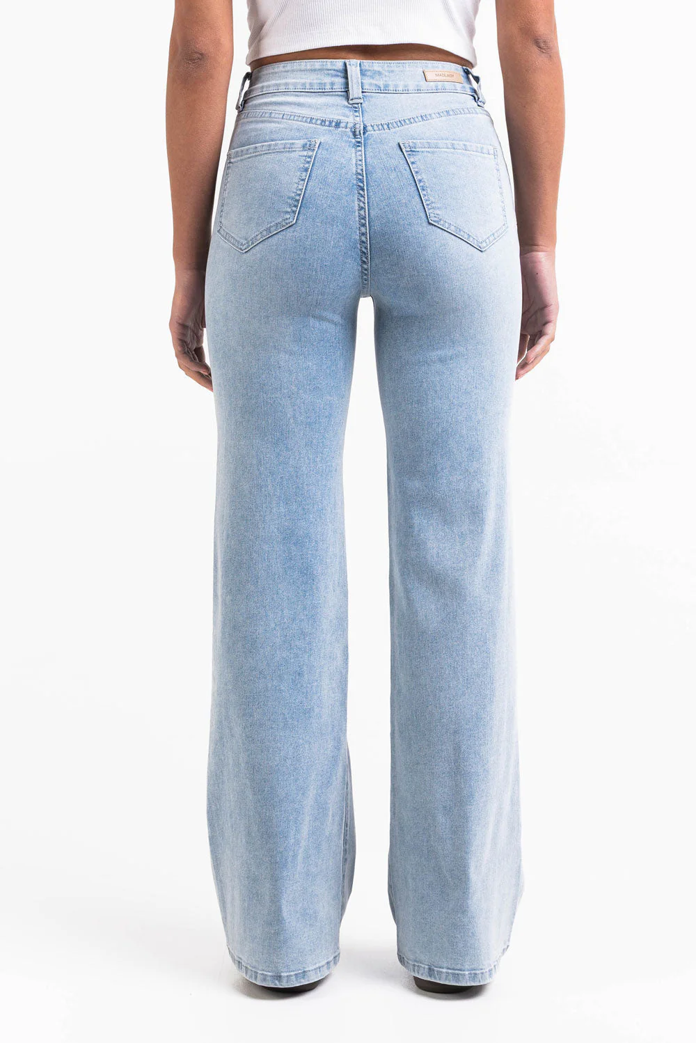 Taylor 06High Flared Jeans - Bleach Blue - Image 6