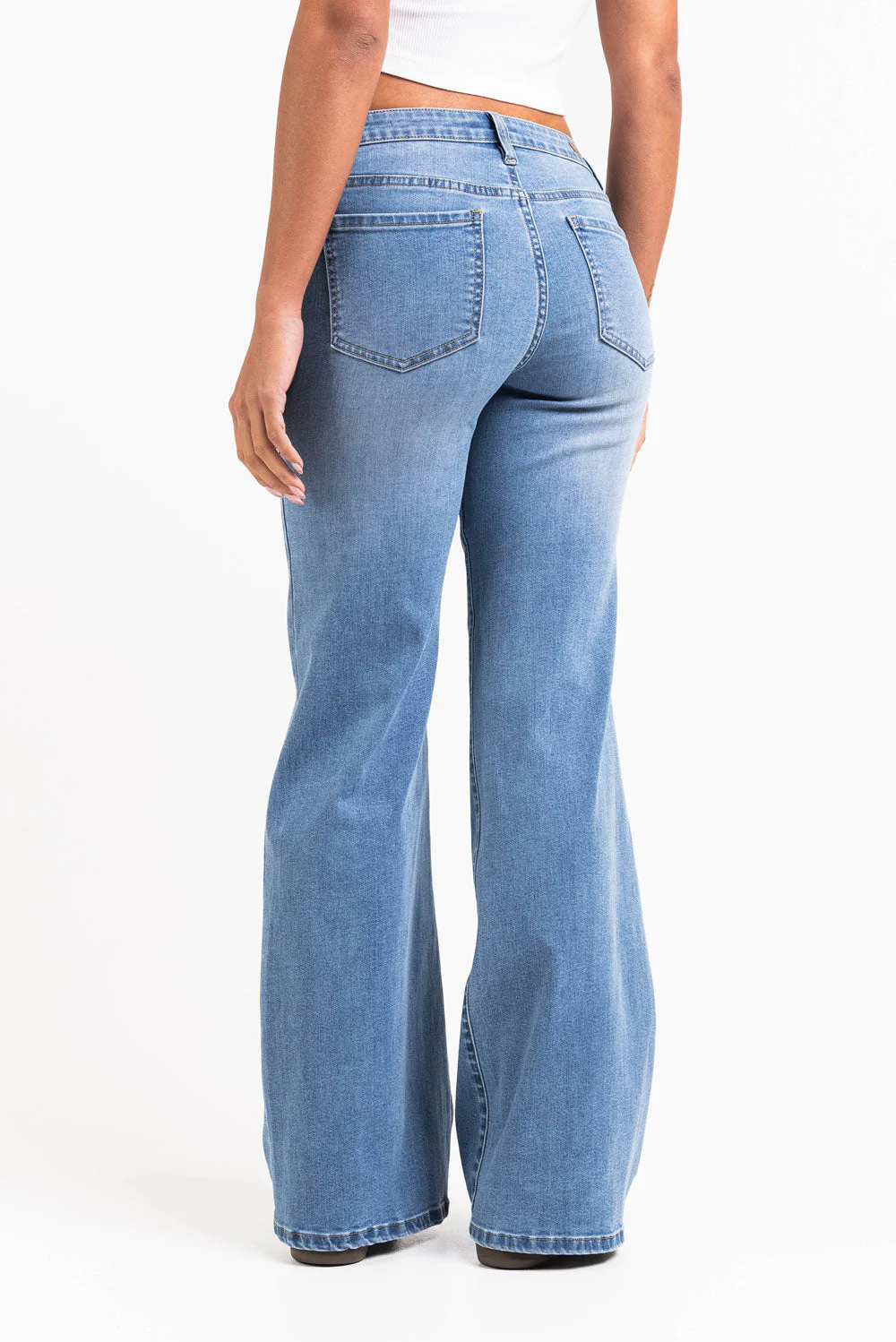 Taylor 06Low Flared Jeans - Classic Blue - Image 5